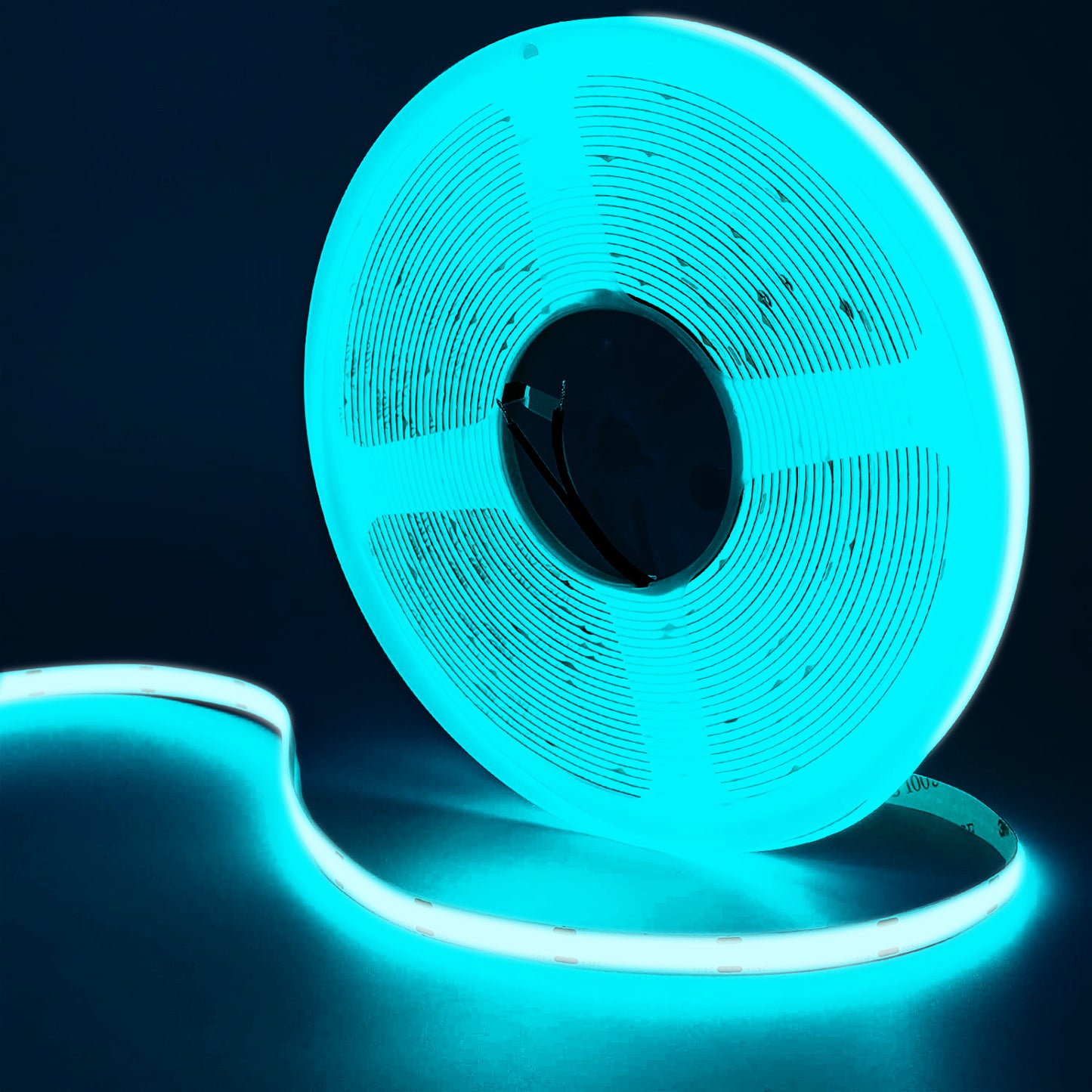 COB LED Strip 24V Flexible 5mm 8mm Width - Light Blue