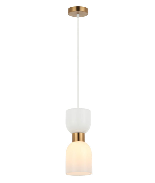 Opal Glass Ellipse Pendant Lights