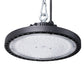 Black UFO LED High Bay Light 100W - Industrial Workshop Lamp