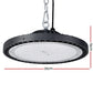 Black UFO LED High Bay Light 200W - Industrial Workshop Lamp