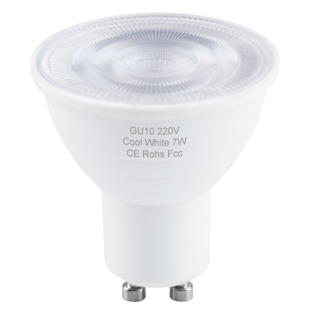 GU10 Transparent 6/12 LEDs 240V 5/7W LED Bulb