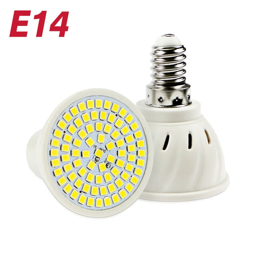 E14 LED Bulb 240V 48, 60, 80 LED's