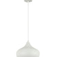 Bohemian Champagne Glass Shape Pendant Light - White