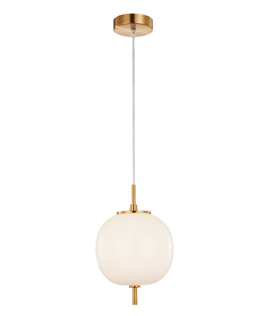 Interior Opal Matte Mirror Finish Pendant Light