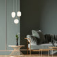 Interior Opal Matte Mirror Finish Multiple Pendant Lights