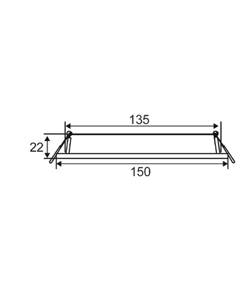 Ultra Slim LED Dimmable Tri-CCT Recessed Downlights - Round