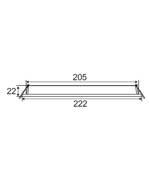 Ultra Slim LED Dimmable Tri-CCT Recessed Downlights - Round