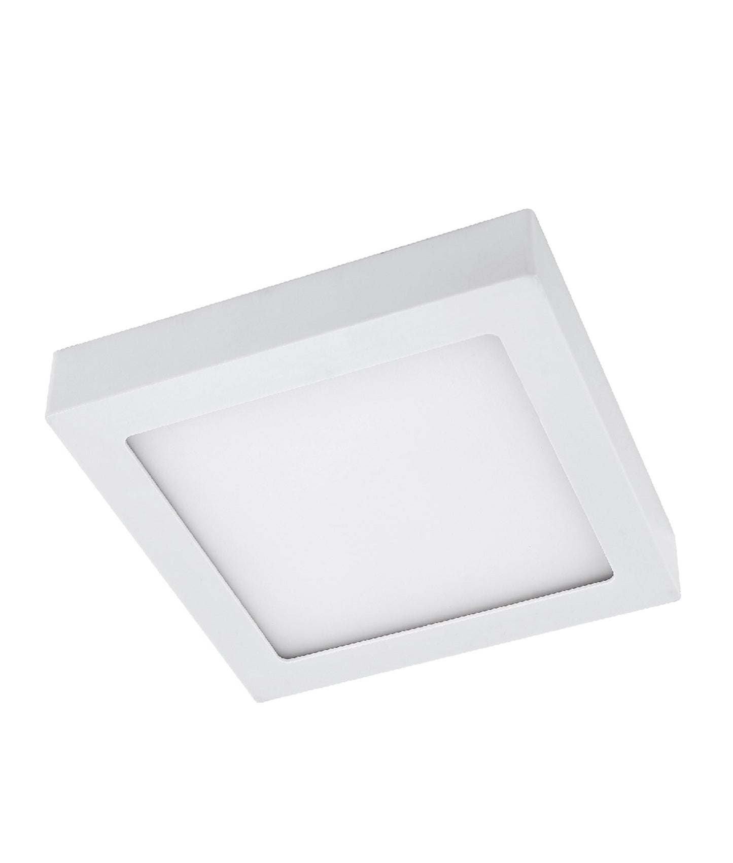 LED Dimmable Tri-CCT Surface Mounted Metal Oyster Lights - Square