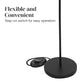 Triple Orb Floor Lamp - Black