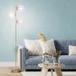 Triple Orb Floor Lamp - Gold