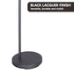 Industrial Chic Adjustable Dome Floor Lamp - Dark Grey