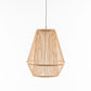 Bohemian Chic Bamboo Empire Pendant Light - Tropical Elegance