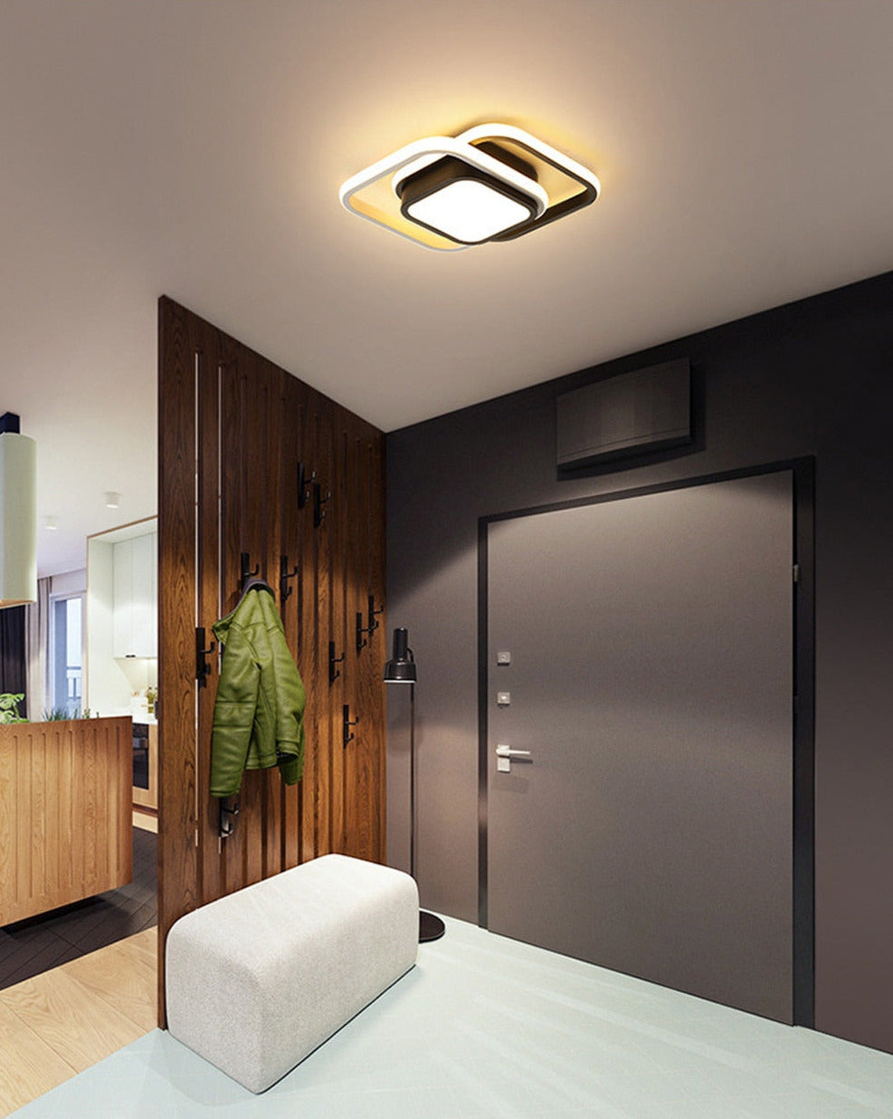 Lican modern led sales ceiling chandelier