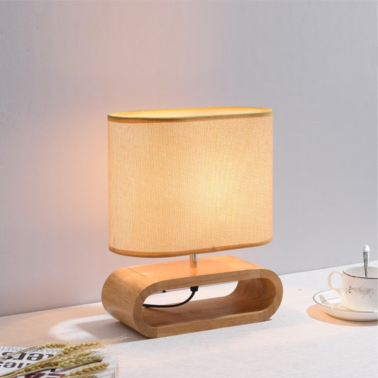 Creative Wooden Loop Table Lamp