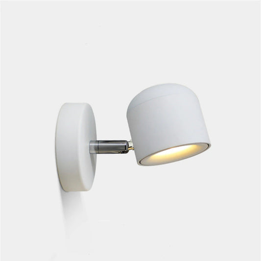 Adjustable 7W LED Reading Wall Lamp - White